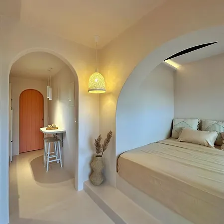 Prázdninový dům Myconian At Marathi - 35sqm - Sunset View - Secured Free Parking - Elenas Hospitality -
